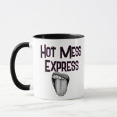 Mug Train Express Fou Chaotique Drôle (Gauche)