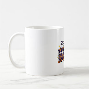 Mug Train fantôme hanté express nuit Art
