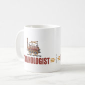 Mug Train ferroviaire humoristique (Devant gauche)