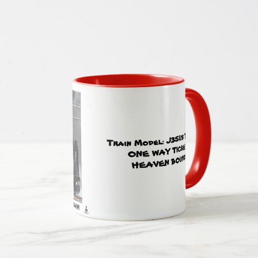 Mug Train Jésus (Devant droit)