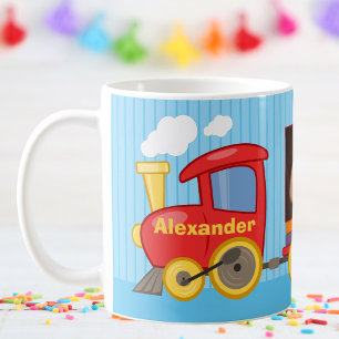 Mug Train Jouet Toddler Boy Birthday Blue