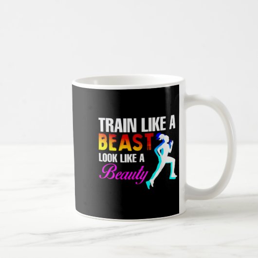 Mug Train Like A Look Like A Beauty Fitness (Droite)