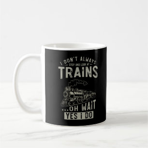 Mug Train Lover Funny Trainspoter Railroad Locomotive