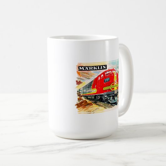 Mug Train Marklin Père Noël Fe (Devant droit)