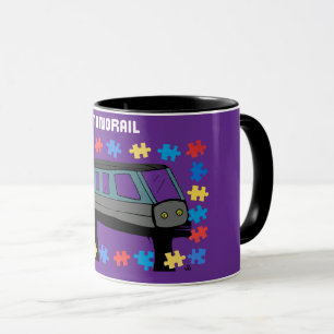 Mug Train Monorail Autisme Aspergers Sensation