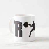 Mug TRAIN - Motivation Gym (Devant gauche)