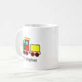 Mug Train Personnalisé Multicolore (Devant gauche)