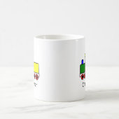 Mug Train Personnalisé Multicolore (Centre)