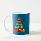 Mug Train Railroad Locomotive Christmas Tree Xmas Hat  (Gauche)