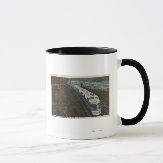 Mug Train- Rationalisation à travers Potomac (Droite)