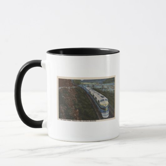 Mug Train- Rationalisation à travers Potomac (Gauche)