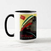 Mug Train rationalisé par Hiawatha vintage (Gauche)