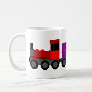 Mug Train rouge