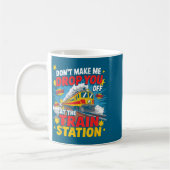 Mug Train Station Yellowstone Take Them Train Conducto (Gauche)