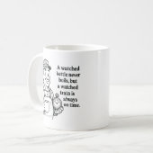 Mug Train toujours à l'heure - Sagesse du conducteur d (Devant gauche)