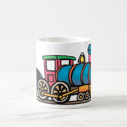 Mug Train transportant du charbon