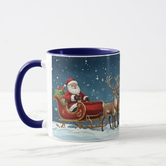 Mug Traîneau du Père Noël (Gauche)