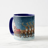Mug Traîneau du Père Noël (Devant gauche)