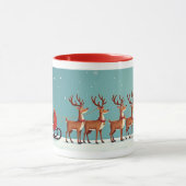 Mug Traîneau du Père Noël (Centre)