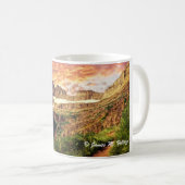Mug Traînée de glacier de Grinnell de parc national de (Devant droit)