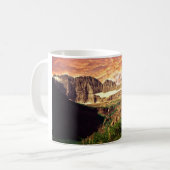 Mug Traînée de glacier de Grinnell de parc national de (Devant gauche)