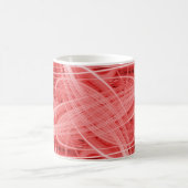 Mug Traînées de lumière rouge et blanche (Centre)
