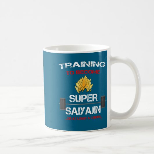 Mug Training To Become A Super Saiyajin - Fun Fitness (Droite)