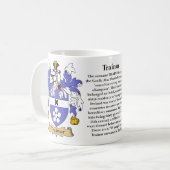 Mug Trainor, l'origine, la signification et la crête (Devant gauche)