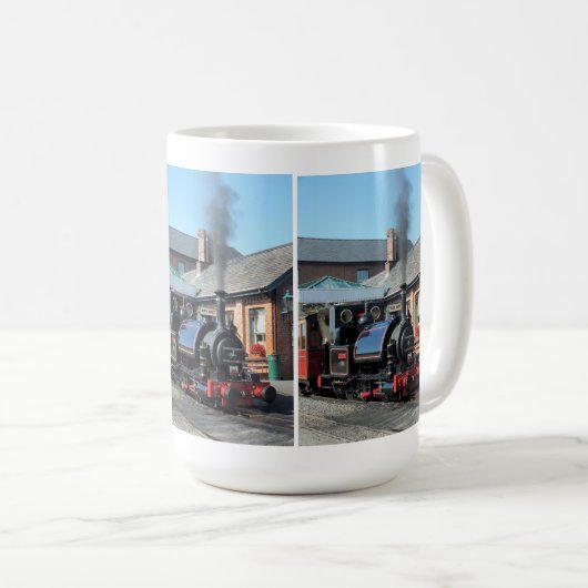 MUG TRAINS À VAPEUR (Devant droit)