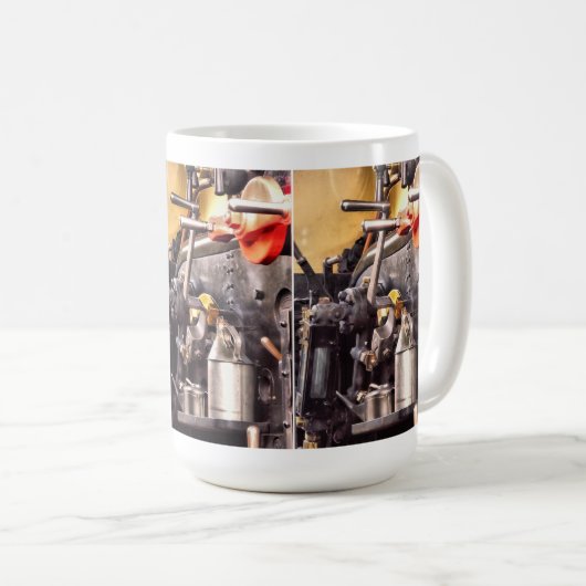 MUG TRAINS À VAPEUR (Devant droit)