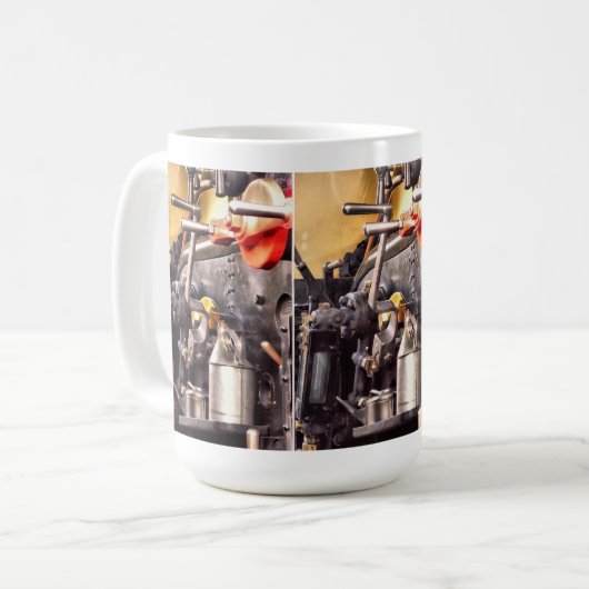 MUG TRAINS À VAPEUR (Devant gauche)