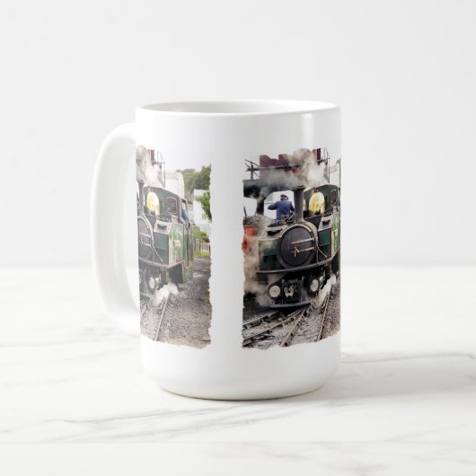 MUG TRAINS À VAPEUR (Devant gauche)
