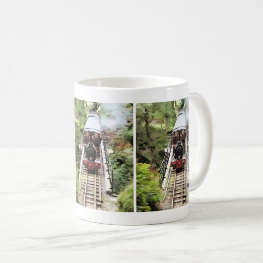 MUG TRAINS À VAPEUR (Devant droit)