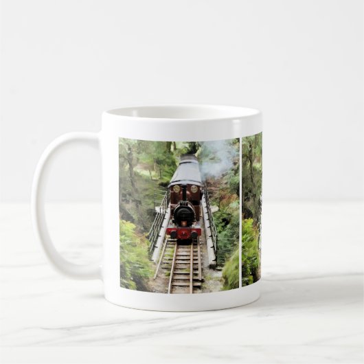 MUG TRAINS À VAPEUR (Gauche)