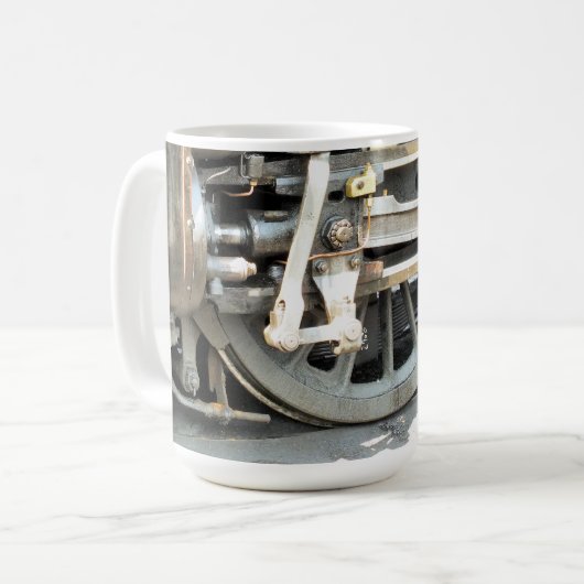 MUG TRAINS À VAPEUR (Devant gauche)