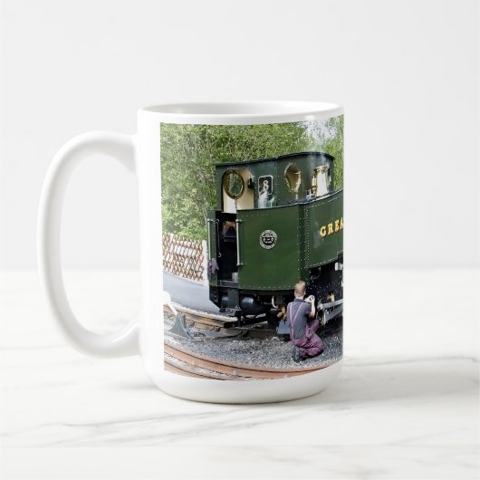MUG TRAINS À VAPEUR (Gauche)