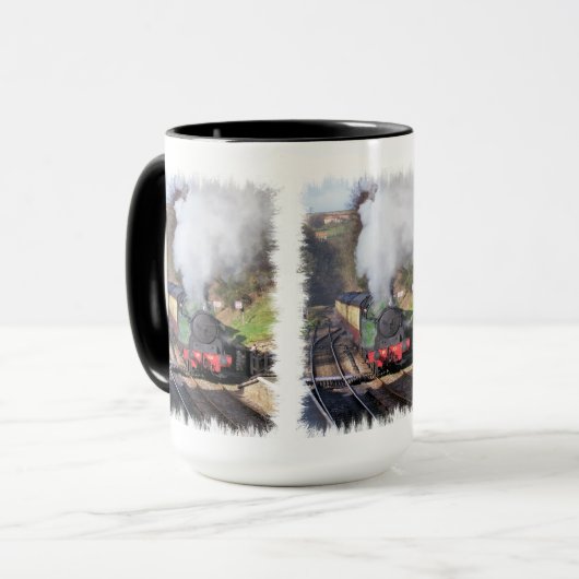 MUG TRAINS À VAPEUR (Devant gauche)