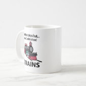 Mug Trains multiples arrêts mais une destination Train (Devant gauche)