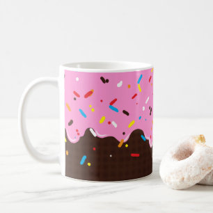 Mug Traitement au chocolat rose doux