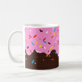 Mug Traitement au chocolat rose doux (Gauche)