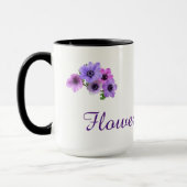 Mug Traitement avec Fleurs (Gauche)
