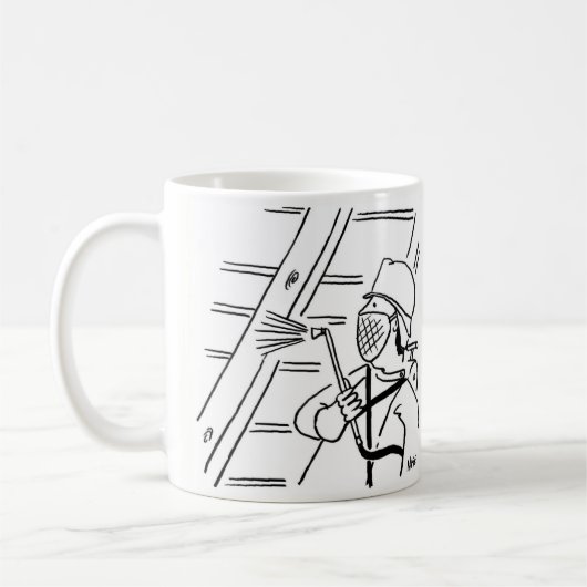 Mug Traitement de l'isolation thermique du bois (Gauche)