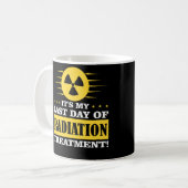 Mug Traitement de radiothérapie de dernière journée Ca (Devant gauche)