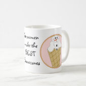 Mug Traitement du cône de neige (Devant droit)