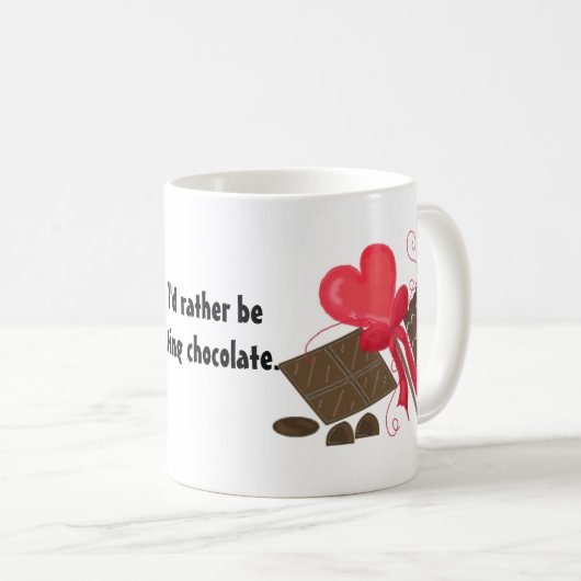 Mug Traitements décadents au chocolat (Devant droit)