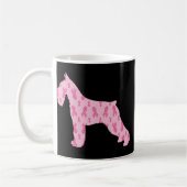 Mug Traitons le cancer Ruban Schnauzer (Gauche)