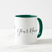 Mug Traits de Capricorne et signe zodiaque (Devant droit)