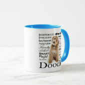Mug Traits de chiens (Devant droit)