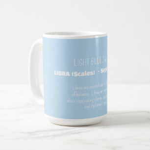 Mug Traits de personnalité du signe du zodiaque LIBRA