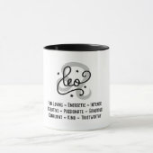 Mug Traits Leo Zodiac (Centre)